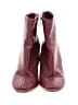Assorted Brands Animal Print Solid Burgundy Ankle Boots Size 10 - photo 2