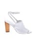 Vince. 100% Leather White Sandals Size 10 - photo 1