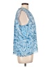 Calvin Klein 100% Polyester Blue Sleeveless T-Shirt Size L - photo 4
