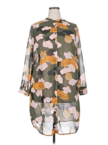 Ellos 3/4 Sleeve Blouse (view 1)