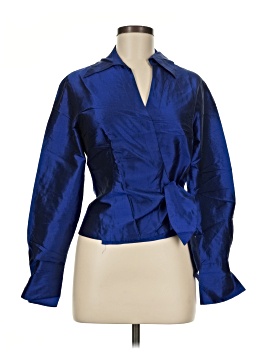 Sunny Leigh Long Sleeve Silk Top