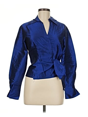 Sunny Leigh Long Sleeve Silk Top (view 1)