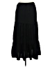 Choove Solid Black Casual Skirt Size XL - photo 1