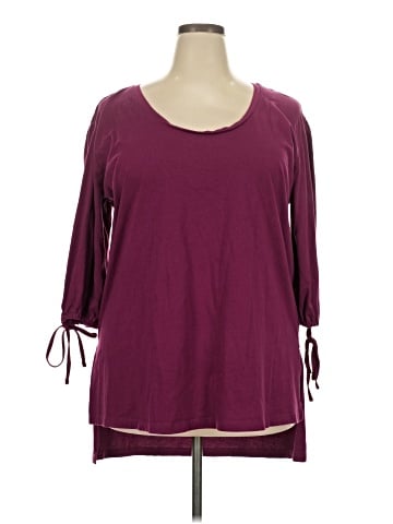 Roaman's 3/4 Sleeve T-Shirt (view 1)