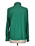 MNG 100% Polyester Solid Green Long Sleeve Blouse Size 10 - photo 2