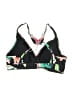 Athena Floral Black Swimsuit Top Size S - photo 2