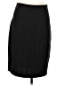 Theory Solid Black Wool Skirt Size 10 - photo 1