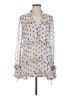 ALLSAINTS Ivory Long Sleeve Blouse Size M - photo 1