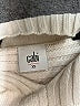 CAbi 100% Cotton White Turtleneck Sweater Size XS - photo 7
