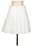 Shein Solid White Formal Skirt Size S - photo 2