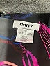 DKNY 100% Polyester Print Purple Cocktail Dress Size 16 - photo 7