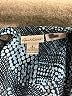 Gloria Vanderbilt 100% Polyester Print Blue Long Sleeve Blouse Size 8 Petite - photo 7