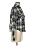 Forever 21 Plaid Black Long Sleeve Button-Down Shirt Size M - photo 4