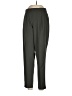Apana Solid Green Casual Pants Size M - photo 1