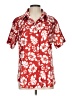 Assorted Brands Red Short Sleeve Blouse Size L - photo 1