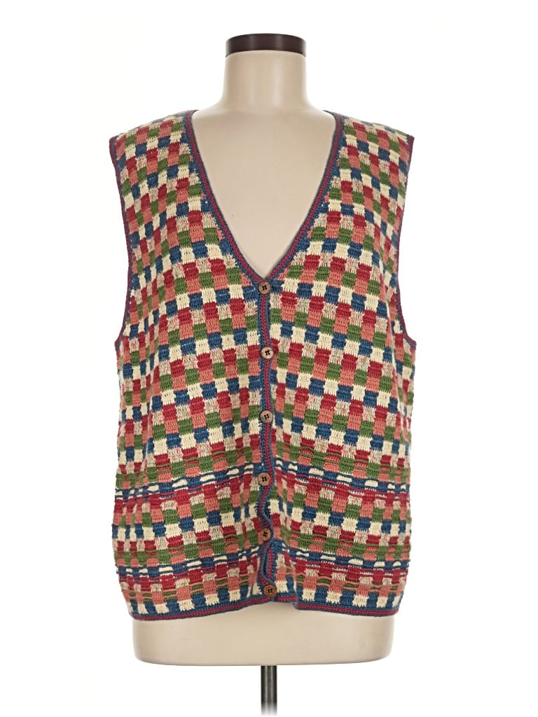 Pre-owned Koret Sweater Vest In Brown