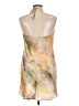 Topshop 100% Polyester Print Tan Cocktail Dress Size 12 - photo 2