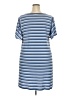 Ecothreads Stripes Blue Casual Dress Size XXL - photo 2