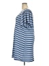 Ecothreads Stripes Blue Casual Dress Size XXL - photo 5