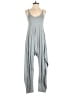 Ooberswank Solid Gray Jumpsuit Size S - photo 1