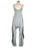 Ooberswank Solid Gray Jumpsuit Size S - photo 2