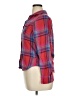 American Eagle Outfitters Plaid Red Long Sleeve Button-Down Shirt Size XL - photo 5