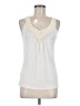 Olivia Moon Ivory Sleeveless Blouse Size M - photo 1