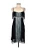 Free People 100% Polyester Black Cocktail Dress Size 2 - photo 1