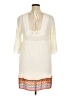 White Mark 100% Viscose Ivory 3/4 Sleeve Blouse Size XL - photo 2