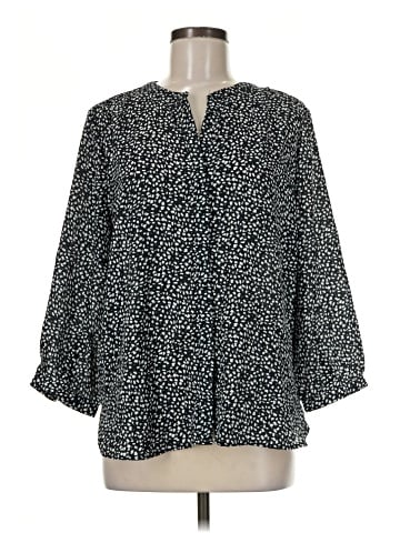 Jachs Girlfriend 3/4 Sleeve Blouse (view 1)