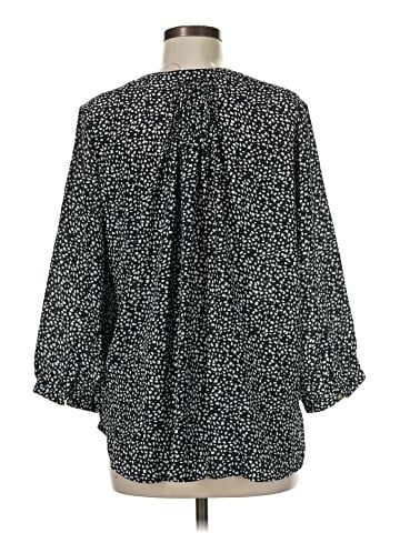 Jachs Girlfriend 3/4 Sleeve Blouse (view 2)