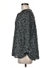 Jachs Girlfriend 100% Polyester Black 3/4 Sleeve Blouse Size M - photo 5