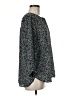Jachs Girlfriend 100% Polyester Black 3/4 Sleeve Blouse Size M - photo 4