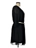 By & By 100% Polyester Solid Black Cocktail Dress Size L - photo 4