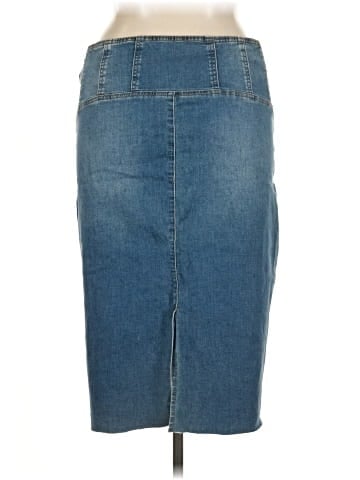 One 5 One Denim Skirt (view 2)