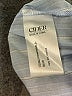 Cider 100% Polyester Stripes Blue Long Sleeve Blouse Size 1X - photo 8