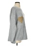 Chelsea & Theodore Hearts Silver Pullover Sweater Size S - photo 4