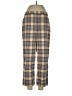 Talbots Plaid Gold Casual Pants Size 10 - photo 1