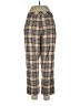 Talbots Plaid Gold Casual Pants Size 10 - photo 2