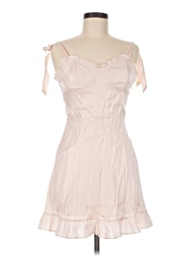 forever 21 short cocktail dresses NWT FOREVER 21 Size L Womens Beige Surplice Drape Cami Cocktail Short Dress 435