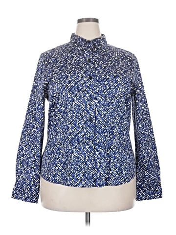 Foxcroft Long Sleeve Blouse (view 1)
