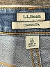 L.L.Bean Solid Blue Jeans Size 12 - photo 7
