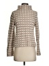 Sleeping On Snow Tweed Tan Turtleneck Sweater Size XS - photo 1