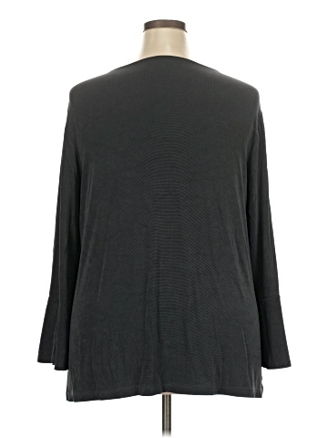 Travelers by Chico's 3/4 Sleeve T-Shirt (view 2)