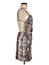 Topshop Metallic Silver Cocktail Dress Size 6 - photo 4