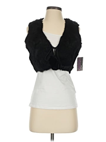 XOXO Faux Fur Vest (view 1)