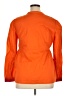 Tory Burch 100% Cotton Orange Long Sleeve Blouse Size 14 - photo 2