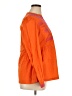 Tory Burch 100% Cotton Orange Long Sleeve Blouse Size 14 - photo 4