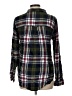 American Eagle Outfitters Plaid Green Long Sleeve Button-Down Shirt Size L - photo 2