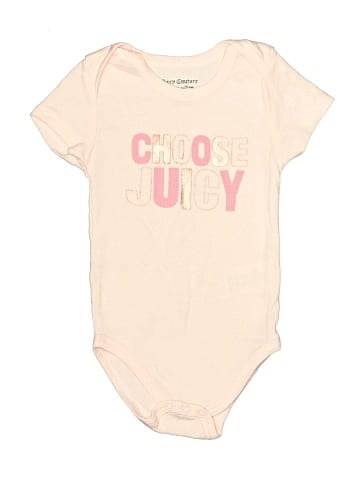 Juicy Couture Short Sleeve Onesie (view 1)